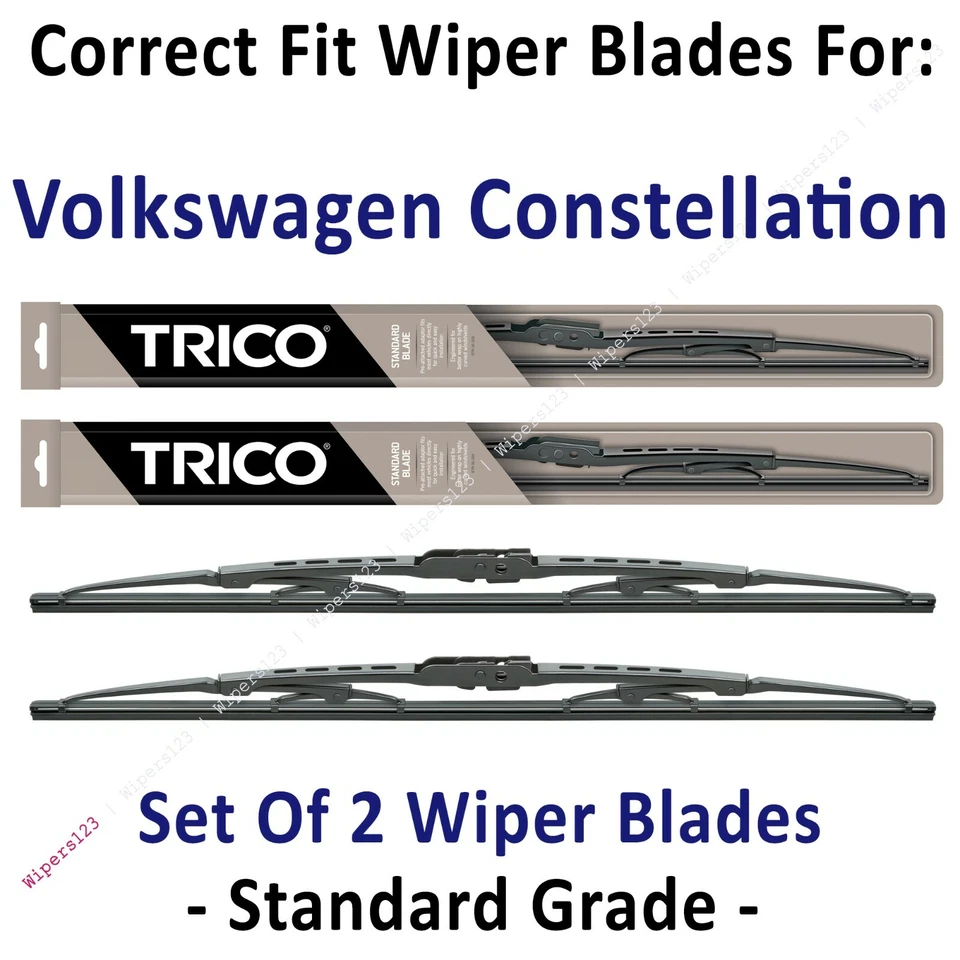 Limpadores padrão 2pk - ajuste 2019 Volkswagen Constellation - 30240x2 - Imagem 1 de 1