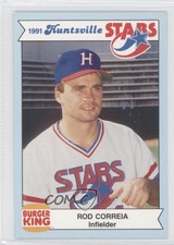 1991 Burger King Huntsville Stars Rod Correia