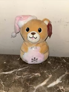 NEW, HOLIDAY TIME CHRISTMAS TEDDY BEAR PLUSH 6.5" - Picture 1 of 6