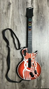 Guitar Hero Aerosmith PS3 Controller Les Paul Gibson Red Octane Strap - Picture 1 of 7