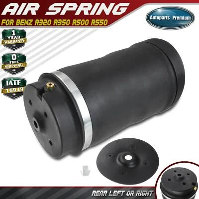 Bolsa de mola traseira de suspensão a ar L/R para Mercedes-Benz W251 R320 R350 R500 R550 - Imagem 1 de 4