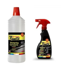 Shampoing Carrosserie et Nettoyant Jantes La Véritable Nenette