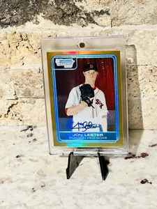 2006 Bowman Chrome Jon Lester RC Auto Refractor / 50 - Bild 1 von 3
