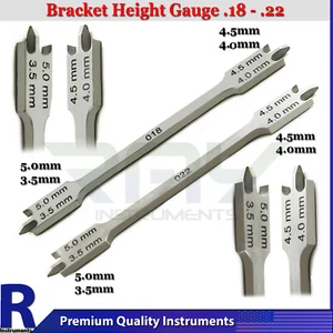 Instrumentos de ortodoncia dental tipo mecha soporte posicionador de altura herramientas - Imagen 1 de 4