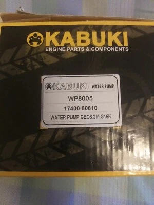 Bomba de agua Kabuki WP8005 Geo/GM G16k nueva en caja Foto 1 de 4