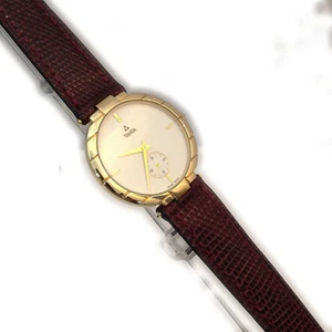 VETTA OROLOGIO UOMO ACCIAIO PLACCATO ORO WATCH MAN GOLD PLATED NUOVO DA NEGOZIO - Foto 1 di 1