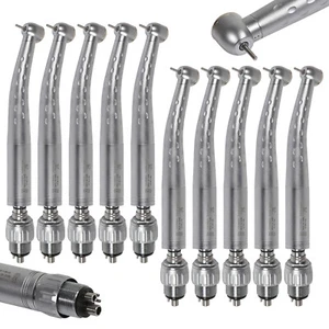 10*Dental High Speed Turbine Handpiece + 4 Hole Coupler Yabang GD4 - Picture 1 of 12