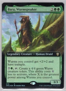 1x Baru, Wurmspeaker *Extended Art Foil* - Dominaria United: Commander - NM - Imagen 1 de 1