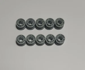 10x Lego® Technic Rad 8mm mit Pinloch 11 x 8 hellgrau 42610 Technik 4211758 - Bild 1 von 2