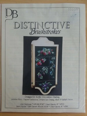 DIEPHOUSE DEPTULA FRUIT SAMPLER BOX PAINTING PATTERN 27 - Image 1 of 4