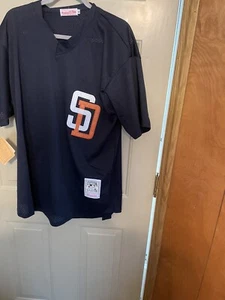MLB 1998 TONY GWYNN #19 SAN DIEGO PADRES-COOPERSTOWN COLLECTION JERSEY--XL BLUE - Picture 1 of 7