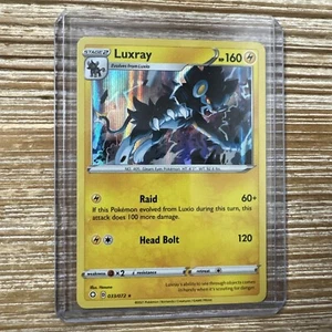Luxray 033/072 Holo Rare Shining Fates Pokémon Card 2021 Mint - Picture 1 of 2