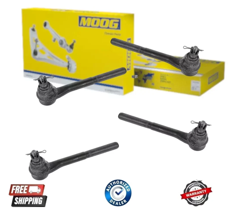 NEW GENUINE MOOG  Inner Outer Tie Rod Kit Set 4pc for Chevy GMC K1500 K2500 - Image 1 of 1