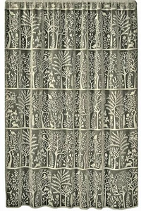 Rabbit Hollow Heritage Lace Cafe Valance Tier or Panels Livingroom Bedroom - Picture 1 of 14