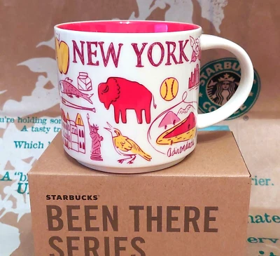 Starbucks Coffee Mug/Tasse/Becher NEW YORK, Been There Serie, NEU i.OVP-Box!!!