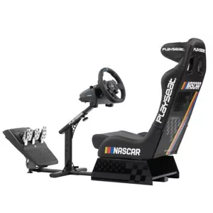 Asiento de carreras para juegos Playseat Evolution Pro, ActiFit negro - Edición NASCAR - Imagen 1 de 5