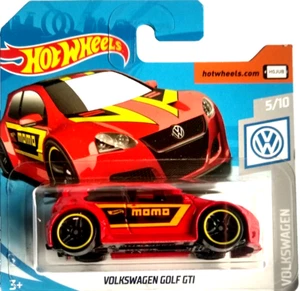Hot Wheels Volkswagen Golf GTI in Red MOMO - Picture 1 of 2