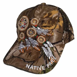 SHT 11927 CASQUETTE camouflage DREAM CATCHER USA WESTERN COUNTRY color noir UNIS - Afbeelding 1 van 3