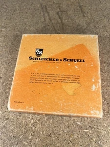 Vintage Schleicher & Schuell B-2 Wiegepapier 4” x 4” 500 Blatt OVP - Bild 1 von 5