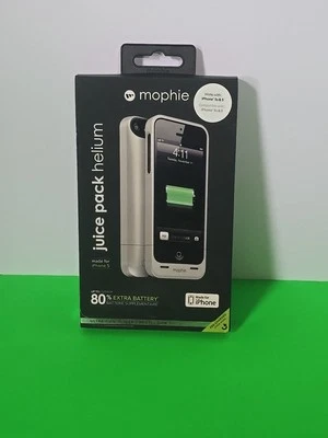 mophie juice pack helium Battery Case for iPhone 5/5s - Silver - Image 1 of 3