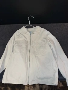 H&M Corduroy Jacket Mens Size Large Beige Full Zip Casual Outdoor - Picture 1 of 3