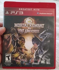 Mortal Kombat vs DC Universe Sony PlayStation 3 PS3 livraison rapide gratuite  - Photo 1/3
