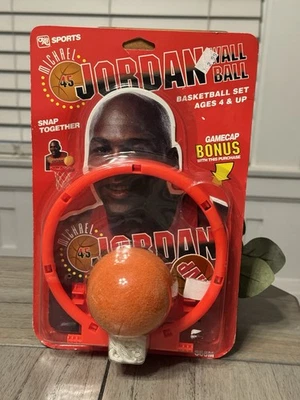 Винтажный 1994 Michael Jordan стены мяч баскетбол игрушка обруч Огайо искусства Sports новый запечатанный - Изображение 1 из 4