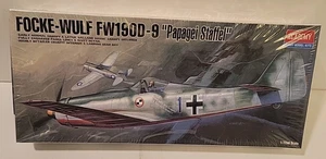 Academy Focke-Wulf FW190D-9 "Papagei Staffel" 1/72 Scale Model Kit 1611 Sealed - Picture 1 of 5