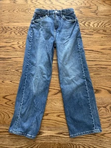 NWOT H&M Girls Loose Fit Wide Leg High Waist Jeans Size US 14 - Picture 1 of 16