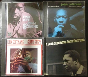 JOHN COLTRANE 4 CD SET ULTIMATE BLUE TRAIN, LUSH LIFE, GIANT STEPS, A LOVE SUPREME! - Bild 1 von 2