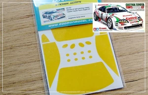 ZoomOn 1/24 Castrol Toms's GT Window and Light Painting Masks for Tamiya kit - Picture 1 of 1