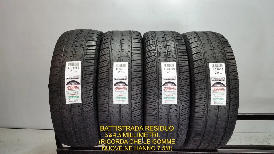 Neumáticos Usados 4 Temporadas 235 / 65R16C 121R Continental V. Contact 4 M+ - Imagen 1 de 1
