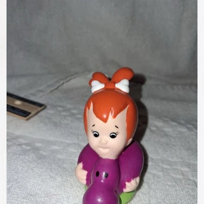 Juguete de chorro de agua Denny's Picapiedra guijarros 1991 vintage Foto 1 de 4