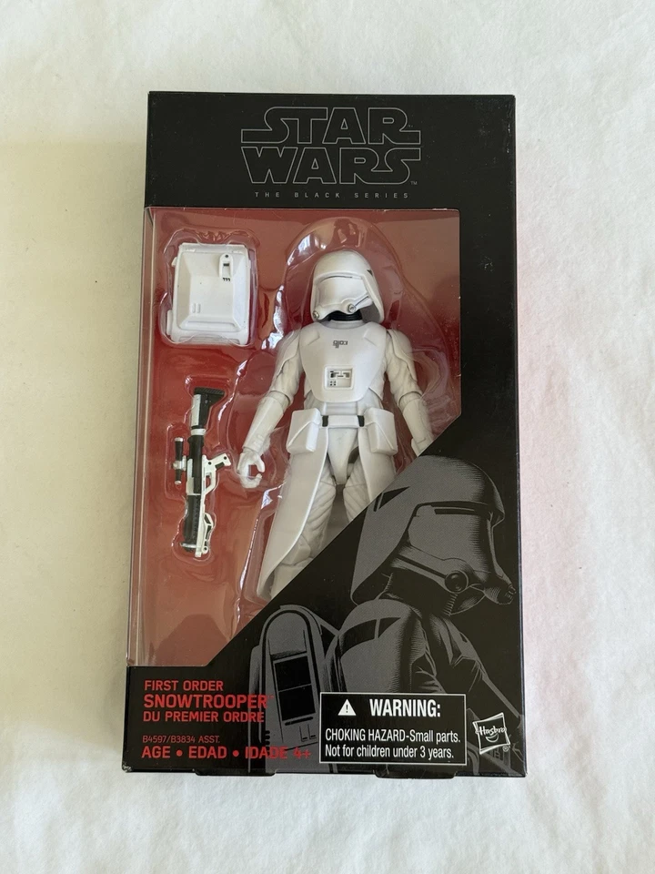 HASBRO STAR WARS BLACK SERIES 6" - 12 FIRST ORDER STORMTROOPER- BRAND - #64