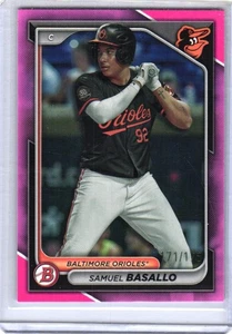 Bowman 2024 - Prospects Samuel Basallo #BP-38 Pink Border/175 (RC) - Imagen 1 de 2