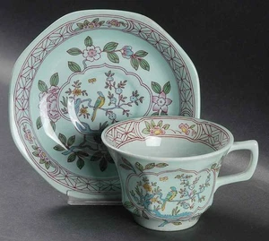 Adams China Singapore Bird Cup & Saucer 4083 - Picture 1 of 1