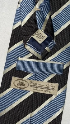 Cravatta The Bridge misto Seta/Cotone - Imagen 1 de 4