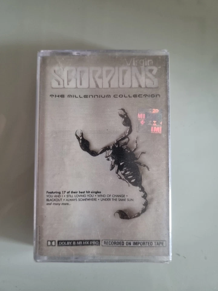 Scorpions - The Millennium Collection INDIA MADE SEALED CASSETTE - Image 1 of 3