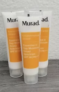 3 x MURAD Essential-C Day Moisture SPF 30. 0.7oz / 21ml New - Picture 1 of 1