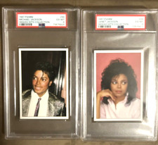 16 Different 1987 Panini Smash Hits Collection PSA Graded Rock and Roll HOFERS