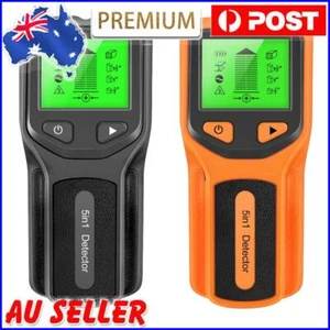 5 in 1 Digital Stud Finder Wall Detector LCD Metal Wood Cable Live Wire Scanner - Picture 1 of 23