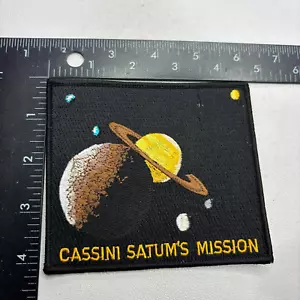 NASA CASSINI SATUM'S MISSION TO SATURN Patch (Ringed Planet) 00PY - Picture 1 of 2