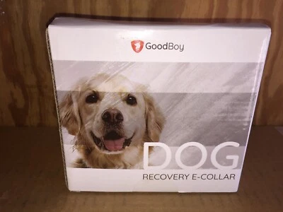 Good Boy Cómodo Suave Inflable Recuperación E-Collar para Perro Gris 9”-12.5” OB Foto 1 de 2