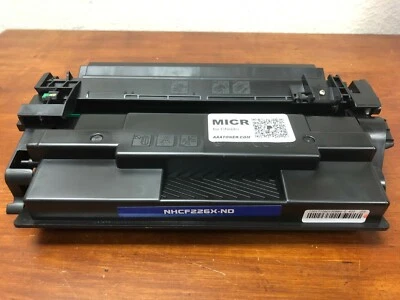 AAATONER "MICR Toner Cartridge" for Check Print CF226X (26X) HP LaserJet Pro M402n M402dw