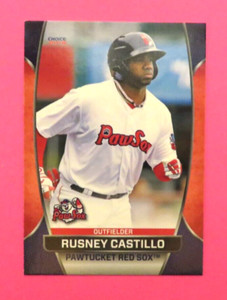 2018 Choice, Pawtucket Red Sox - RUSNEY CASTILLO - Cuba