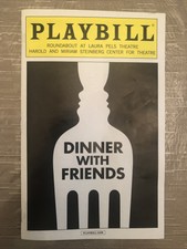 DINNER WITH FRIENDS Jan 2014 Off Broadway Playbill! JEREMY SHAMOS
