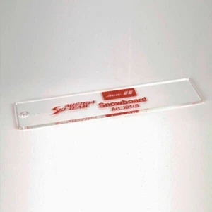 Raspador de cera de snowboard Snoli 5 mm extra ancho. 320mm - Imagen 1 de 6