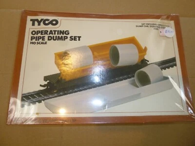 Vintage TYCO Operating Pipe Dump Set HO Scale # 953 SEALED - Image 1 of 4