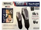 Wahl Deluxe Hair & Beard Cutting Kit w Cordless & Corded Trimmers + 17 Guides.