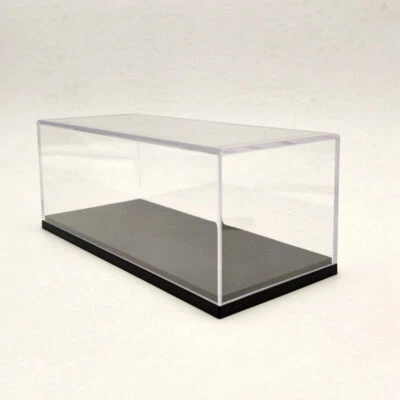 Model Car Display Box Acrylic Case Cover Transparent Dust Proof 1:43 1:64 16cm - Image 1 of 4